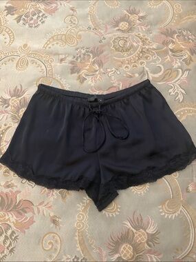 Zara Black Lace Trim Shorts sold out in stores